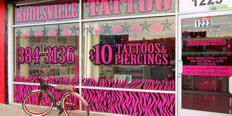 Koolsville Tattoo: The $10 Tattoos in Las Vegas